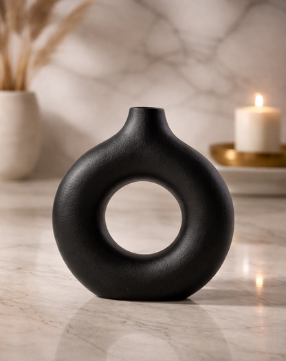 Ceramic Donut Vase