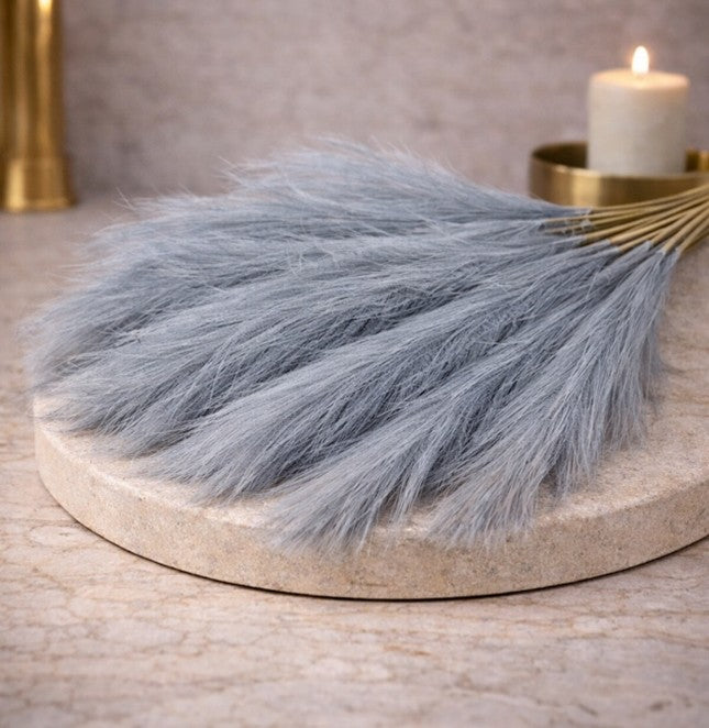 Mini Artificial Pampas Grass